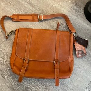 Brand new roots lap top bag
